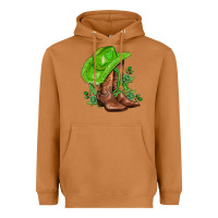 Meerkat green  cowgirl and roses Heavyweight Hoodie - AdoDesignShop