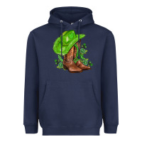 Navy green  cowgirl and roses Heavyweight Hoodie - AdoDesignShop