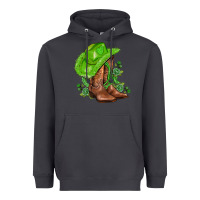 Smoke green  cowgirl and roses Heavyweight Hoodie - AdoDesignShop