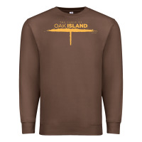 Chestnut The Curse of Oak Island Comfortable Short Sleeve Premium Sweatshirt - longCreatives