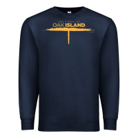 Navy The Curse of Oak Island Comfortable Short Sleeve Premium Sweatshirt - longCreatives