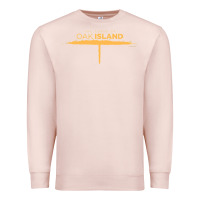 Pale Pink The Curse of Oak Island Comfortable Short Sleeve Premium Sweatshirt - longCreatives