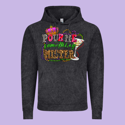 Pour Me Something Mister Olivia Vintage Hoodie Designed By Oliviacreatesart