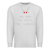 Dove Grey The Man The Moth The Legend Mothman Premium Sweatshirt - longCreatives
