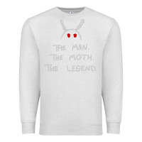 Oatmeal Heather The Man The Moth The Legend Mothman Premium Sweatshirt - longCreatives
