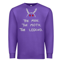 Purple The Man The Moth The Legend Mothman Premium Sweatshirt - longCreatives