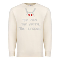 Sandshell The Man The Moth The Legend Mothman Premium Sweatshirt - longCreatives