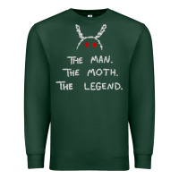 The Man The Moth The Legend Mothman Premium Sweatshirt | Teevron