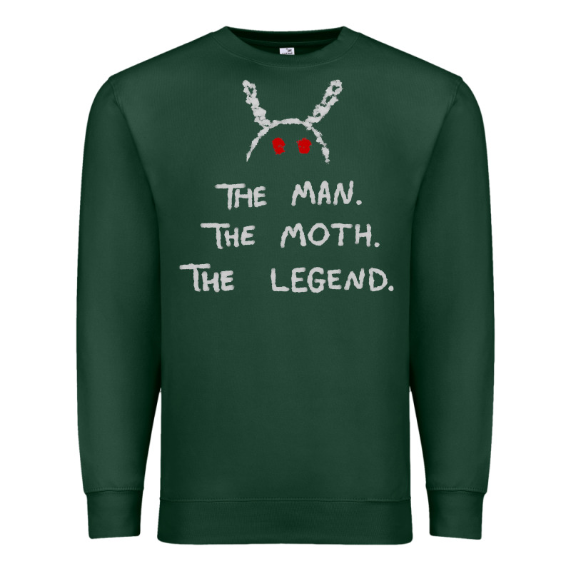 The Man The Moth The Legend Mothman Premium Sweatshirt by longCreatives | Teevron