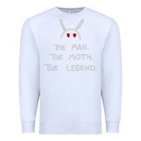White The Man The Moth The Legend Mothman Premium Sweatshirt - longCreatives