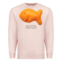 Pale Pink Scientific Goldfish Premium Sweatshirt - longCreatives
