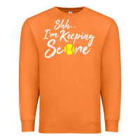 Carrot Scorekeeper Softball Team Scorebook Keeper Raglan Baseball Premium Sweatshirt - longCreatives