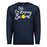 Scorekeeper Softball Team Scorebook Keeper Raglan Baseball Premium Sweatshirt | Teevron