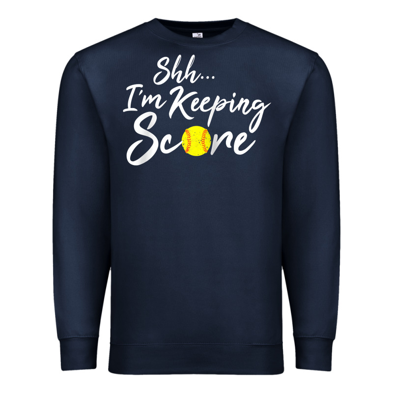 Scorekeeper Softball Team Scorebook Keeper Raglan Baseball Premium Sweatshirt by longCreatives | Teevron