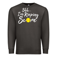 Smoke Scorekeeper Softball Team Scorebook Keeper Raglan Baseball Premium Sweatshirt - longCreatives