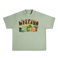 Oil Green Western lucky St. Patrick's Day Urban Heavy Tee - CowGirlArtShop