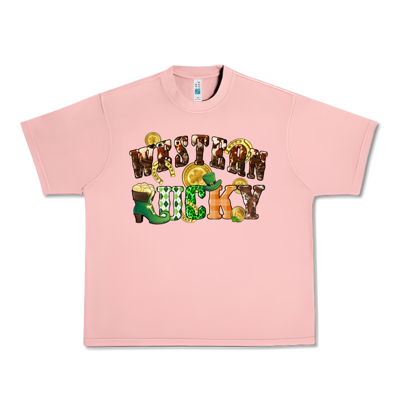Western Lucky St. Patrick's Day Urban Heavy Tee by CowGirlArtShop | Teevron