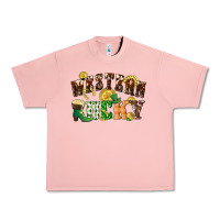 Salmon Western lucky St. Patrick's Day Urban Heavy Tee - CowGirlArtShop