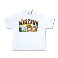 White Western lucky St. Patrick's Day Urban Heavy Tee - CowGirlArtShop
