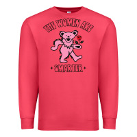 Cardinal The Women Are Dancing Bear Smarter Premium Sweatshirt - longCreatives