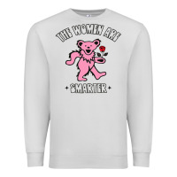 Dove Grey The Women Are Dancing Bear Smarter Premium Sweatshirt - longCreatives