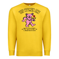 Lemon The Women Are Dancing Bear Smarter Premium Sweatshirt - longCreatives