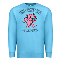 The Women Are Dancing Bear Smarter Premium Sweatshirt | Teevron