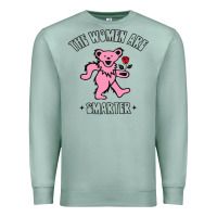 Seafoam The Women Are Dancing Bear Smarter Premium Sweatshirt - longCreatives