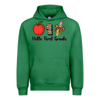 Emerald hello first grade leopard 3200x2400 Urban Hoodie - AdoDesignShop