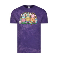 Cloud Purple Easter Day gnomes Vintage Tee - HowdyJamesFarm