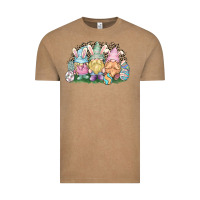 Vintage Coffee Easter Day gnomes Vintage Tee - HowdyJamesFarm