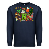 Navy cna christmas Premium Sweatshirt - AdoDesignShop