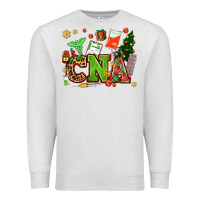 Oatmeal Heather cna christmas Premium Sweatshirt - AdoDesignShop