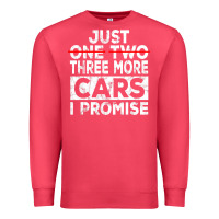 Cardinal Just One More Car I Promise Mechanic Gift Car Lover Garage Premium Sweatshirt - longCreatives
