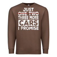 Chestnut Just One More Car I Promise Mechanic Gift Car Lover Garage Premium Sweatshirt - longCreatives