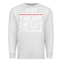 Oatmeal Heather Just One More Car I Promise Mechanic Gift Car Lover Garage Premium Sweatshirt - longCreatives