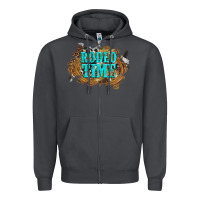 Smoke rodeo time  with leopard and cowhide Zipper Hoodie - Artiststas
