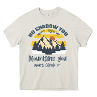Cream Christian No Shadow You Wont Light Up No Mountain Heavy Core Tee - Bettercallsaul