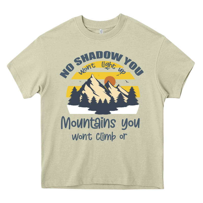 Christian No Shadow You Wont Light Up No Mountain Heavy Core Tee by Bettercallsaul | Teevron
