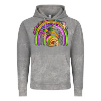 Mardi Gras Rainbow Vintage Hoodie | Teevron