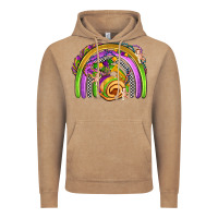 Vintage Coffee mardi gras rainbow Vintage Hoodie - OliviaCreatesArt