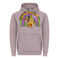Vintage Zinc mardi gras rainbow Vintage Hoodie - OliviaCreatesArt