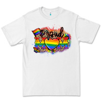 White Proud Mom leopard Premium Tee - NancyCooperArtShop