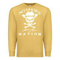 Antique Gold kenny chesney, no shoes nation vintage Premium Sweatshirt - longCreatives