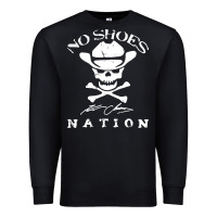 Black kenny chesney, no shoes nation vintage Premium Sweatshirt - longCreatives