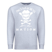 Heather Grey kenny chesney, no shoes nation vintage Premium Sweatshirt - longCreatives