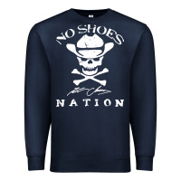 Navy kenny chesney, no shoes nation vintage Premium Sweatshirt - longCreatives