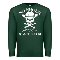 Sports Green kenny chesney, no shoes nation vintage Premium Sweatshirt - longCreatives