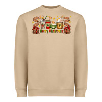 Mushroom Christmas coffee cups Heavyweight Sweatshirt - Artiststas