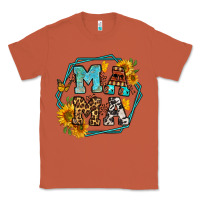 Copper sunflowers hexagon frame mama Classic Tee - Jasminsmagicworld